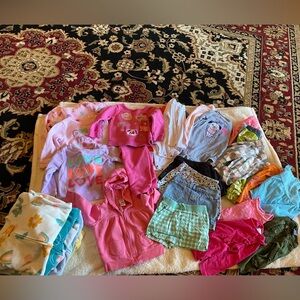 18M Baby Girl Clothing Bundle,37 Pieces